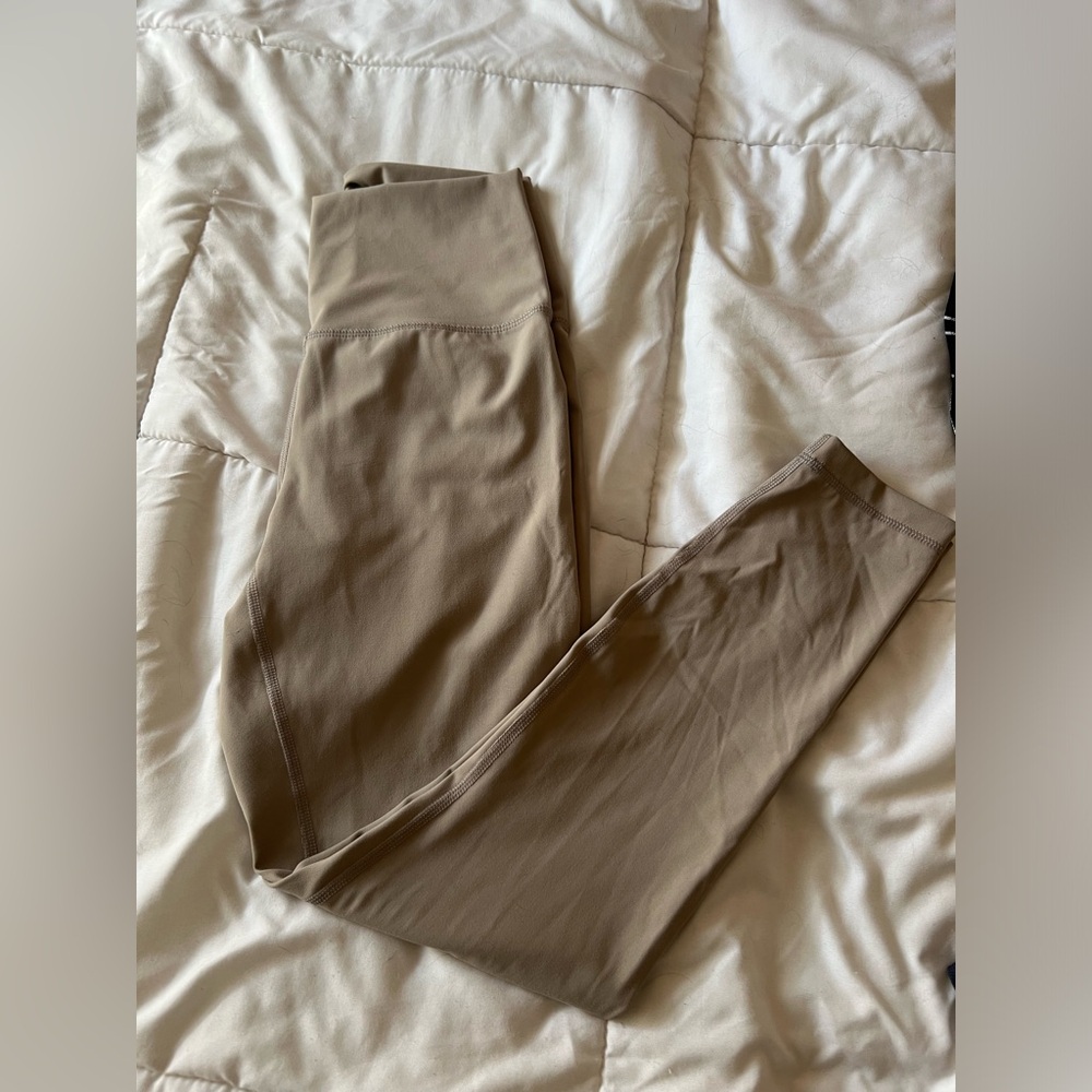 TAUPE 90 DEGREE LEGGINGS